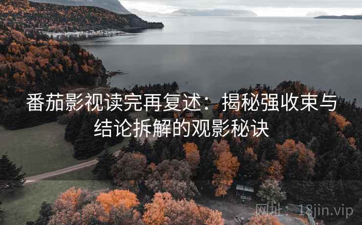 番茄影视读完再复述：揭秘强收束与结论拆解的观影秘诀