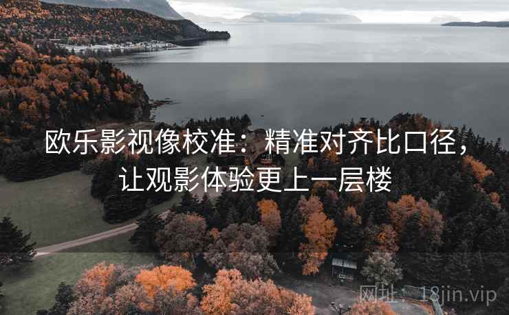 欧乐影视像校准:精准对齐比口径,让观影体验更上一层楼 第2张 欧乐影视像校准:精准对齐比口径,让观影体验更上一层楼 第2张